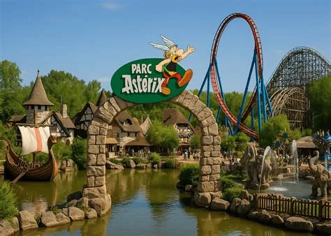 Parc Astérix: A Gallic Adventure Without Queues with a Russian-Speaking Guide (6h)